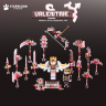 Valentine pack & star 64x