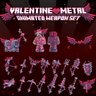 [EliteCreatures] Valentine Heart Metal Animated Weapon Set
