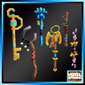 Voxelspawns | Variety Magic Staffs - ItemsAdder & Oraxen included!