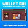 Custom Wallet Menu | Player stats menu