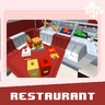 [ShizuArt] Restaurant Furniture [Dyeable]