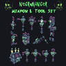 [EliteCreatures] Necromancer Assortment Animated Weapon Pack