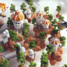 Space Isles Lobby // PVP // PARKOUR // PROFESSIONAL HQ // GALAXY // SKYWARS ///
