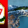 Advent Map [17] Kanberg [4k, Survival, MultiBiome, Download: Java & Bedrock]
