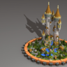 Gensha Towers // CASTLE // HUB/LOBBY/SPAWN // HQ AND CUSTOM // MEDIEVAL THEMED // WOW!!!