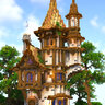 Medieval Wizard Tower by MrMattRanger (World/litematic/schem)