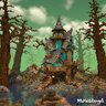 Spooky Swamp House by MrMattRanger (World/litematic/schem)