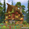 Mangrove Overgrown House by MrMattRanger (World/litematic/schem)
