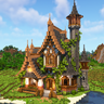 Mooncrest Manor 🌙 Medieval Mansion by EcoSMP (Java & Bedrock & Schematic)