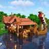 🐟 Bait Bucket Fish Shack by EcoSMP (Java & Bedrock & Schematic & Litematic)