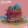 [SheraNom] Tree Stump Mushroom House Base