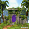 Overgrown Nether Portal by MrMattRanger (World/litematic/schem)
