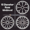 [ParanoidPixelPerson] 15 Diameter Rose Window Designs