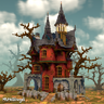 Spooky Crimson House by MrMattRanger (World/litematic/schem)