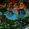 Hazarsk - 8000x8000 | 1.19+ | Landscape & Survival Map | Dungeon & Custom сave | Bedrock Support