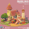 [SheraNom] Orange Oasis Mediterranean House