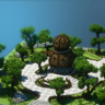 Natural UHC / HCF Spawn // STUNNING! // CUSTOM AND HQ