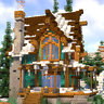 Fantasy Snow House by MrMattRanger (World/litematic/schem)