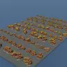 Small Medieval Houses Set